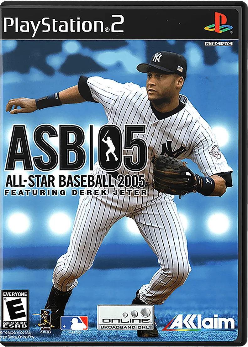 All-Star Baseball 2005 cover art for Sony Playstation 2
