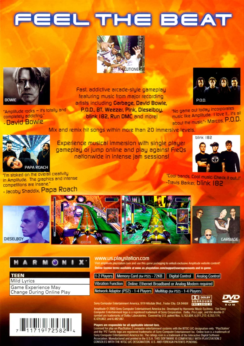 Amplitude box back