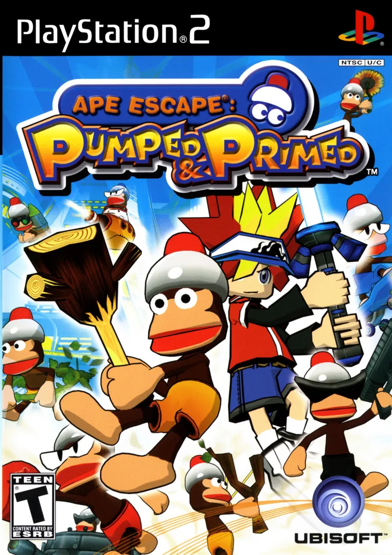 Ape Escape: Pumped & Primed box art