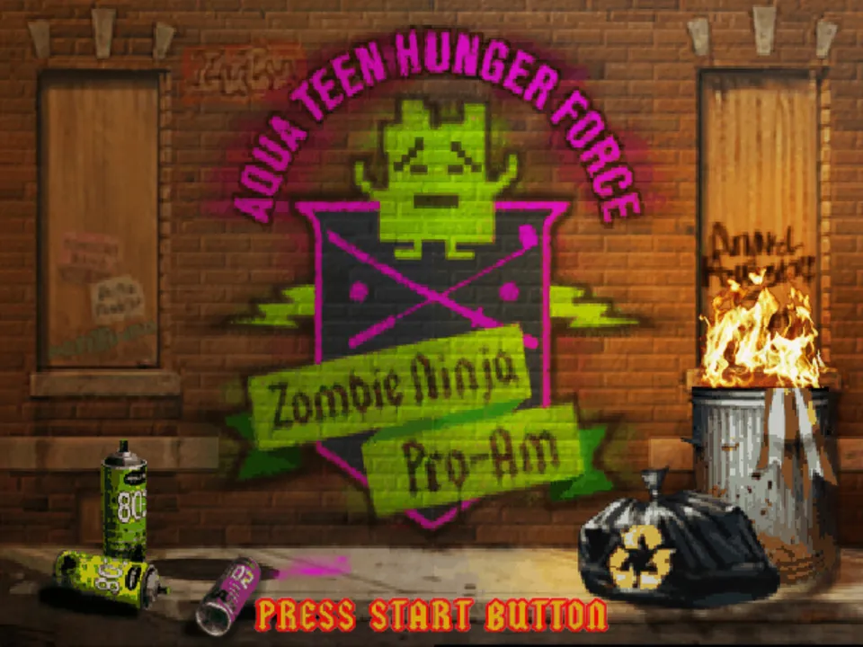 Aqua Teen Hunger Force: Zombie Ninja Pro-Am screenshot
