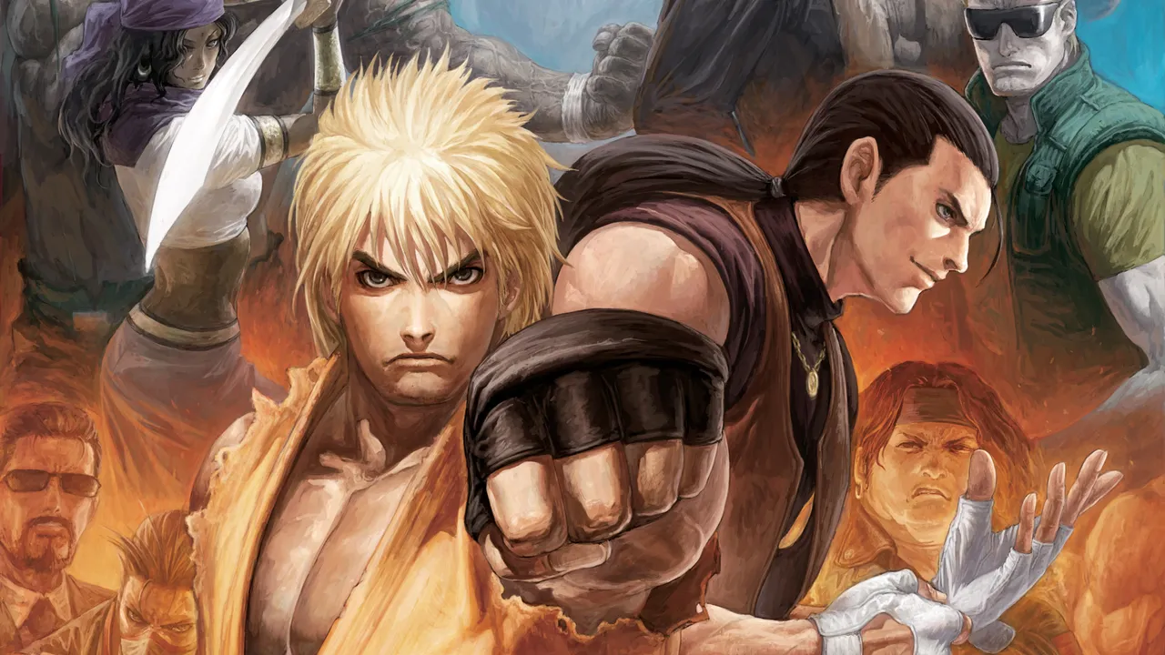 Backdrop artwork for Art of Fighting Anthology