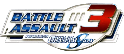 Battle Assault 3 featuring Gundam Seed logo