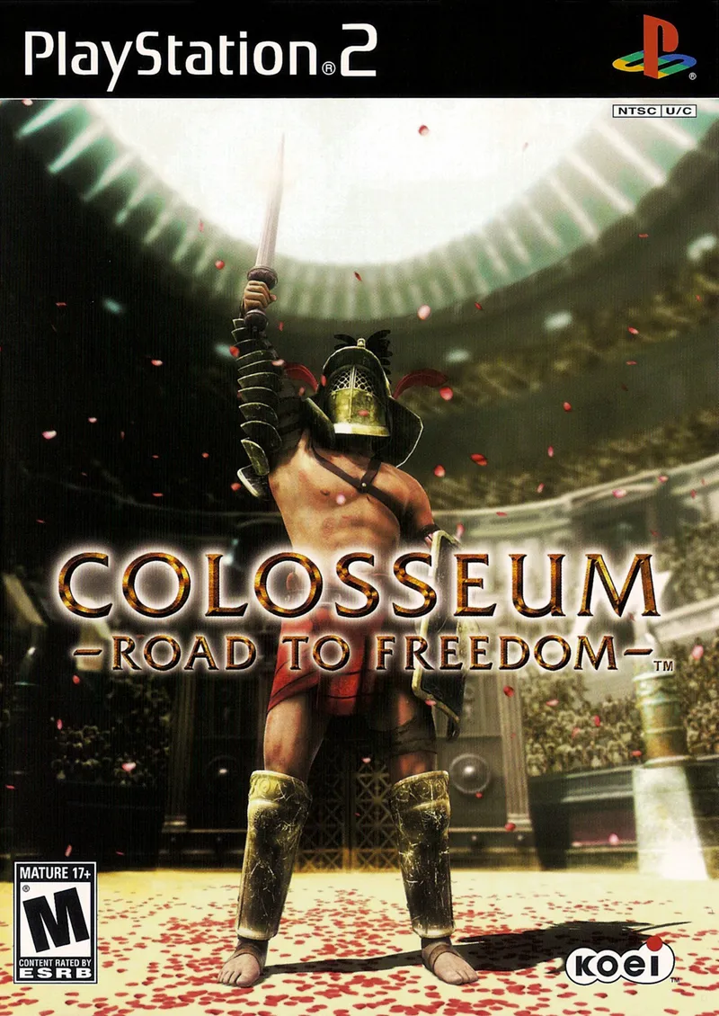 Colosseum: Road to Freedom cover art for Sony Playstation 2