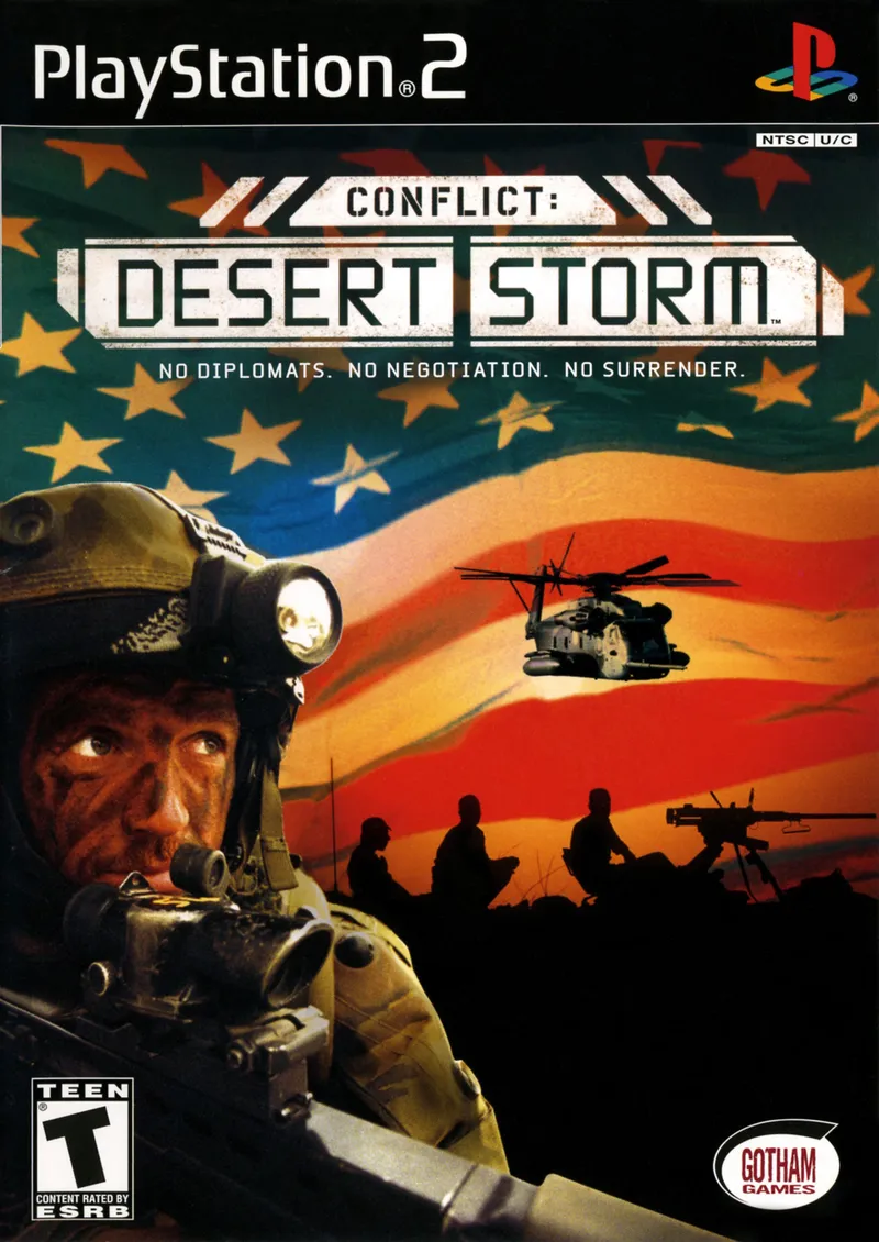 Conflict: Desert Storm box art