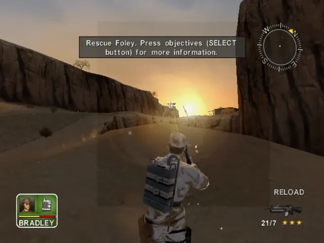 Backdrop artwork for Conflict: Desert Storm