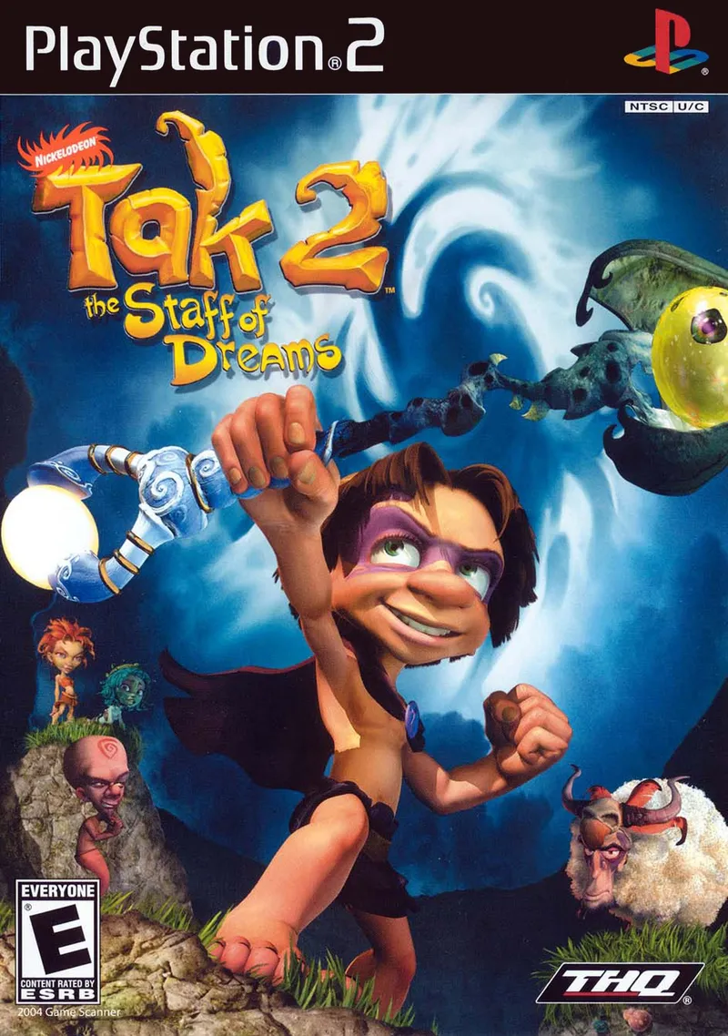 Backdrop artwork for Tak 2: The Staff of Dreams