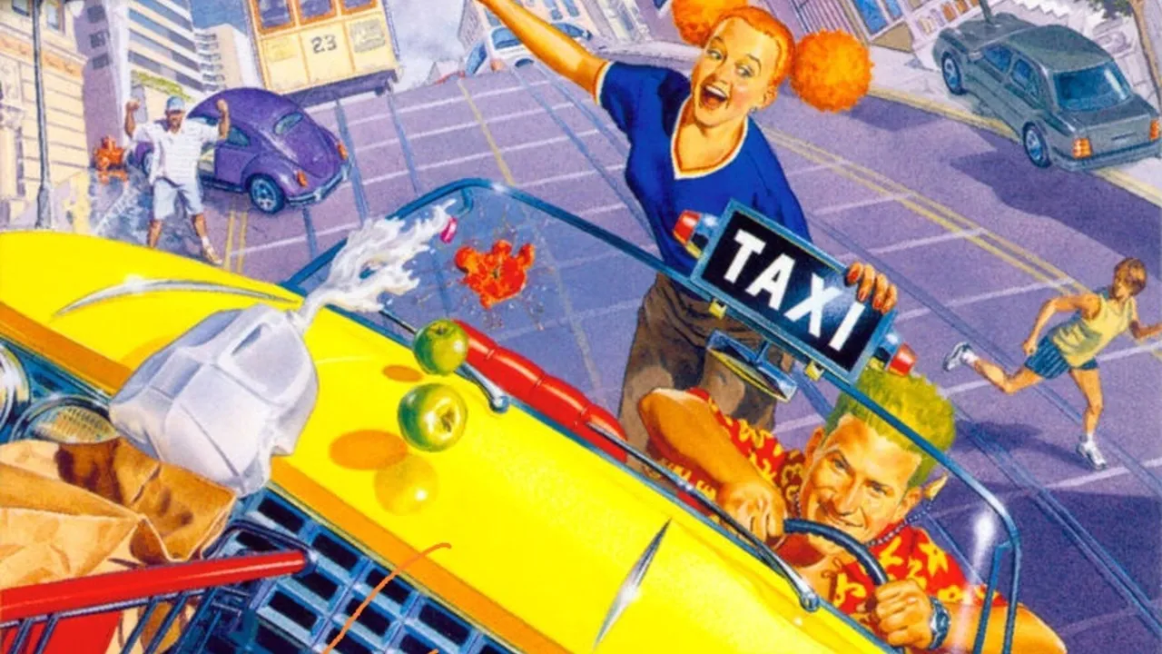 Backdrop artwork for Crazy Taxi