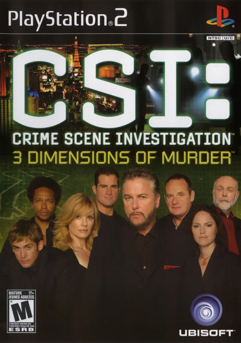 CSI: 3 Dimensions of Murder box art