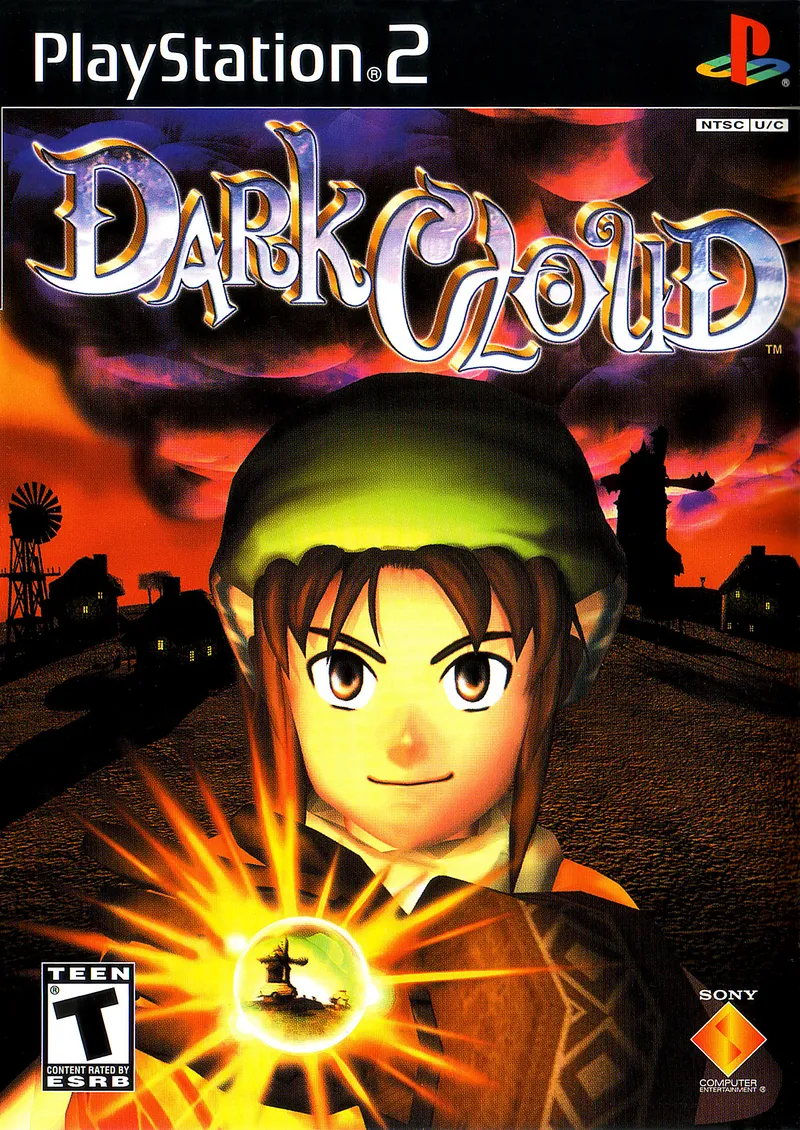 Dark Cloud cover art for Sony Playstation 2