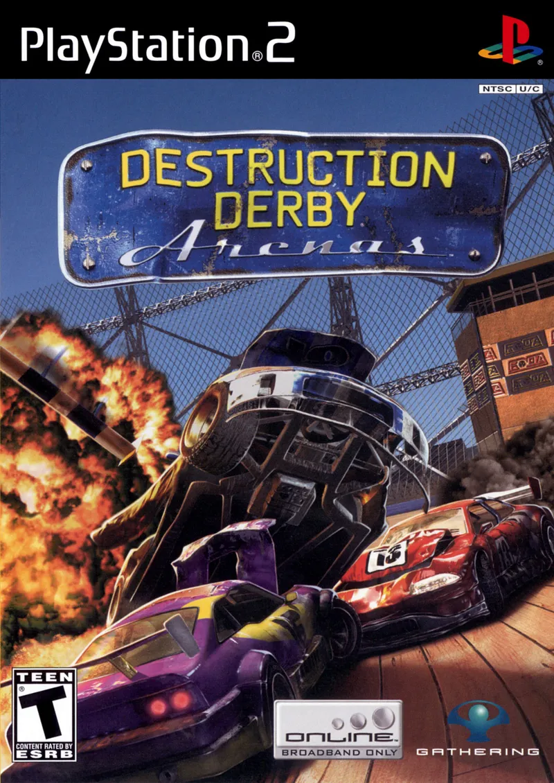 Destruction Derby: Arenas box art