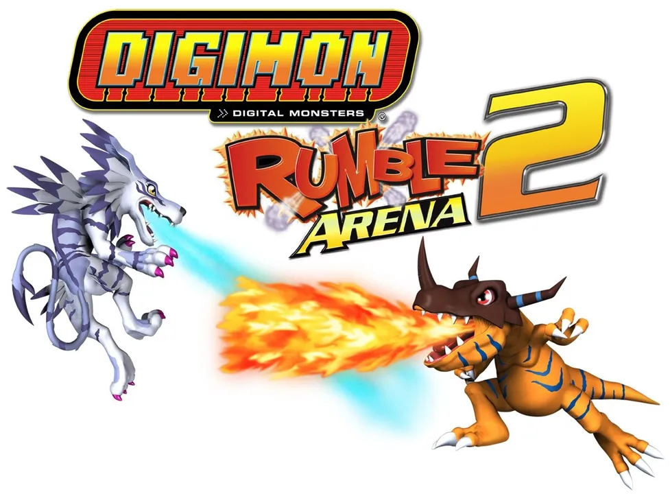 Backdrop artwork for Digimon Rumble Arena 2