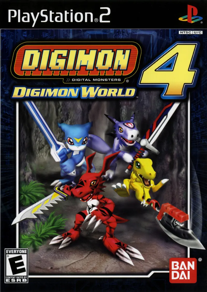 Digimon World 4 box art