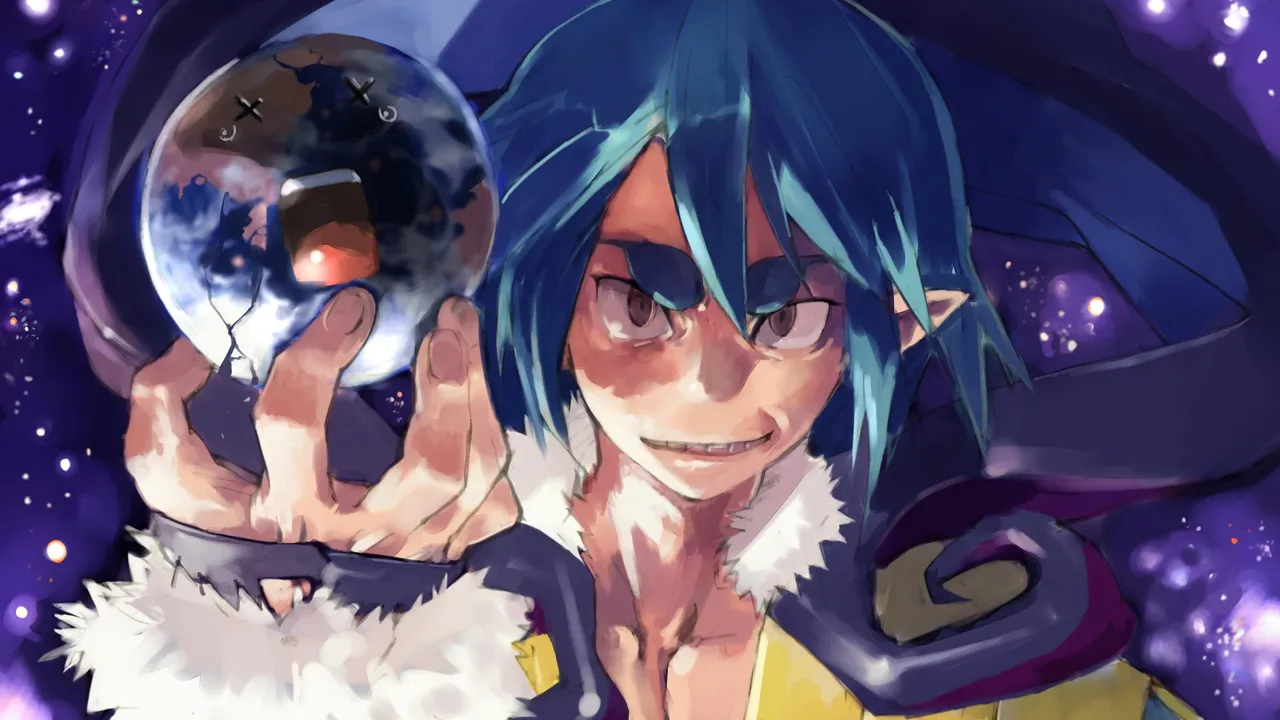 Backdrop artwork for Disgaea 2: Cursed Memories
