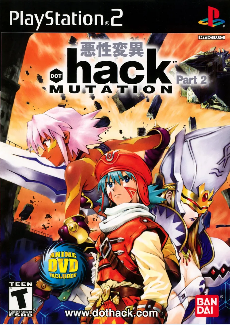 .hack//Mutation cover art for Sony Playstation 2