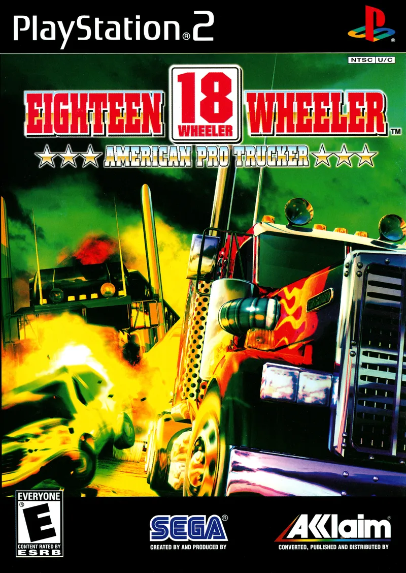 18 Wheeler: American Pro Trucker box art