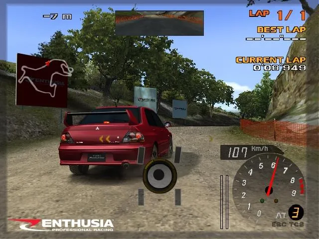 Backdrop artwork for Enthusia Professional Racing