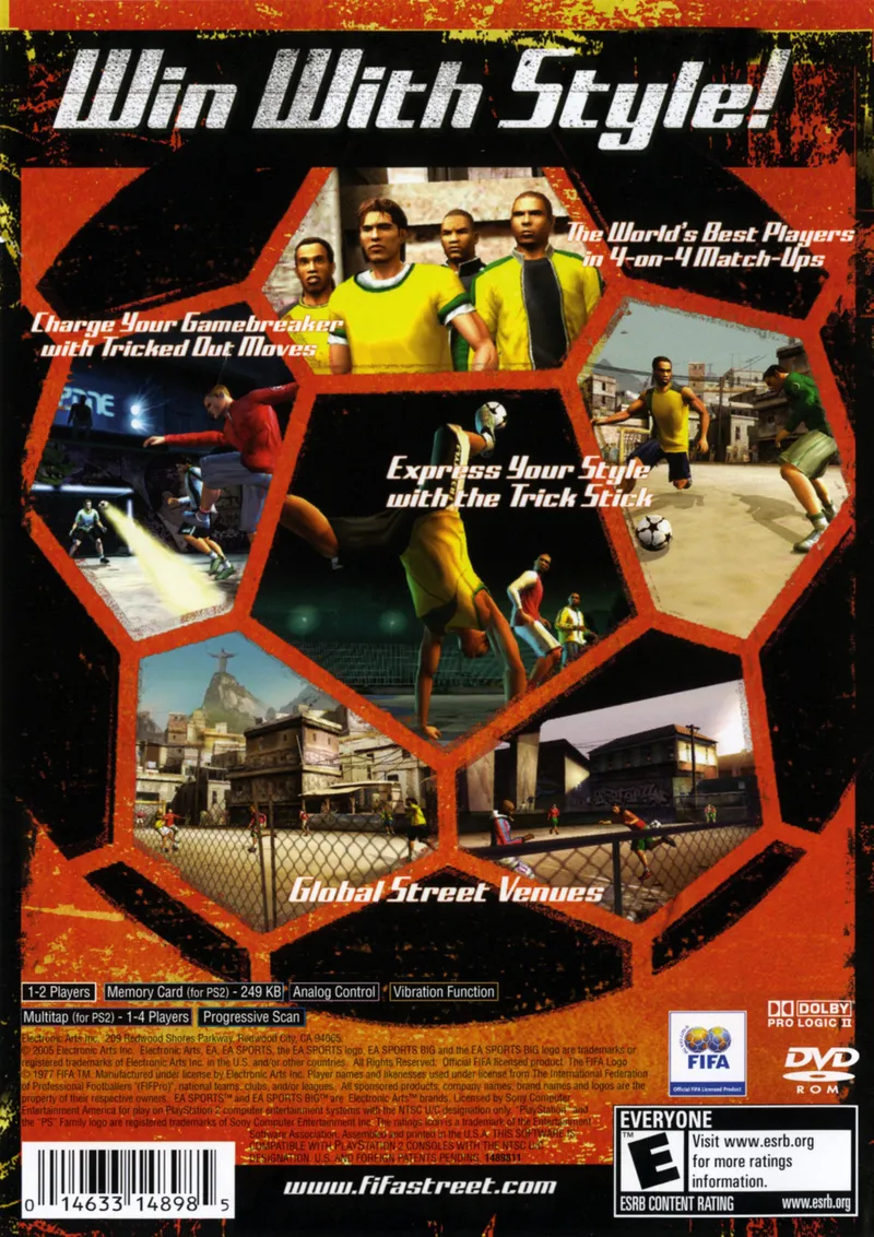 FIFA Street box back