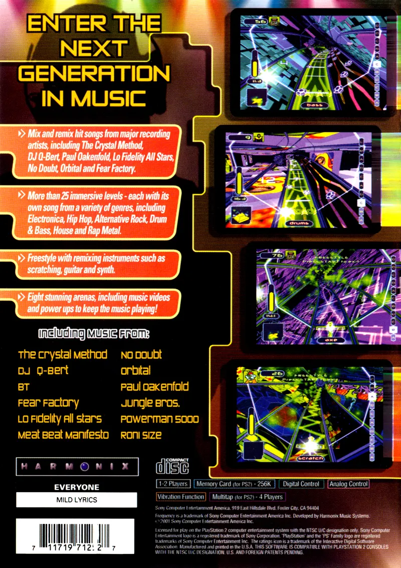 Frequency box back