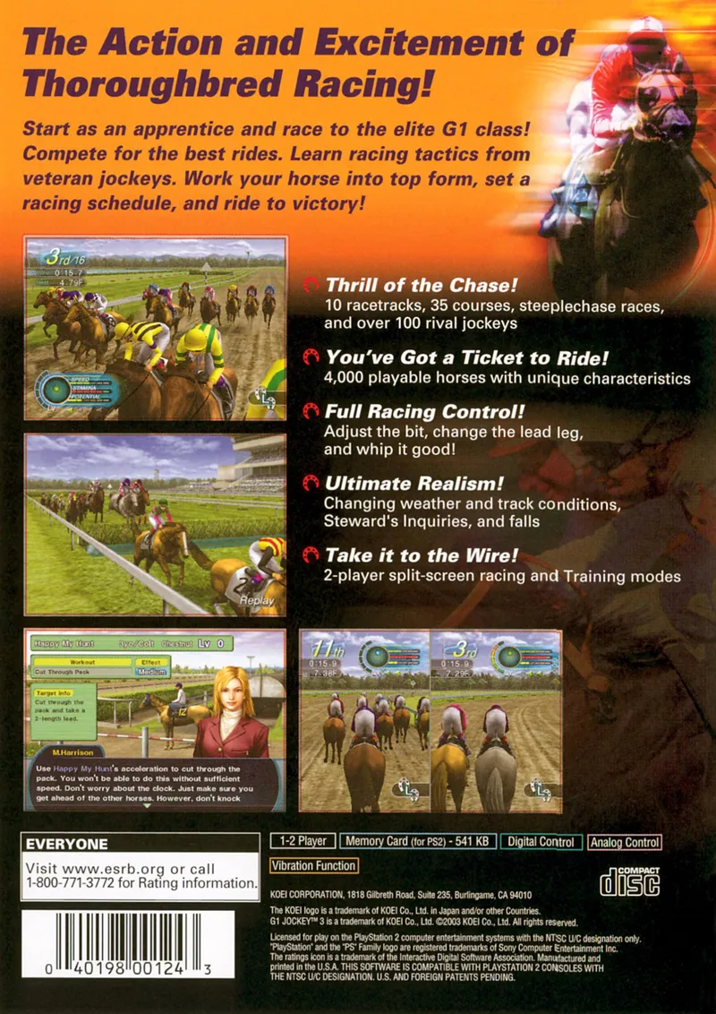 G1 Jockey 3 box back