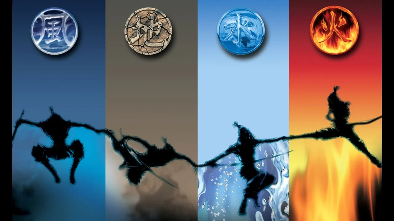 Backdrop artwork for GoDai: Elemental Force