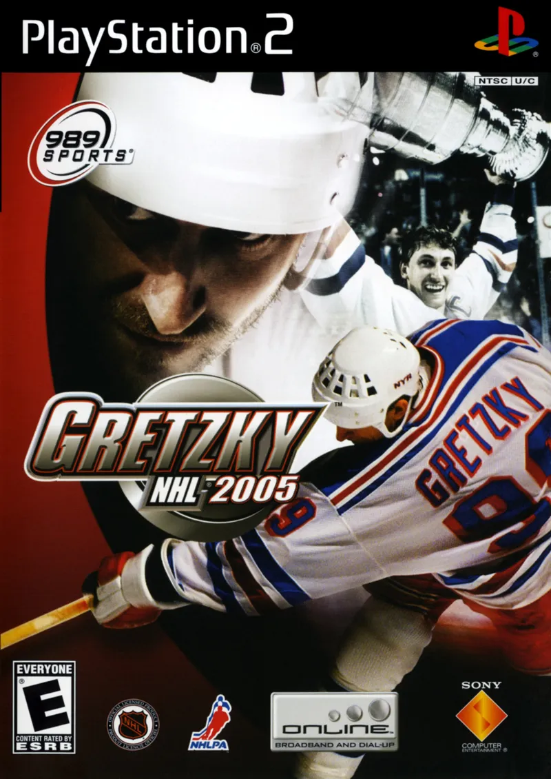 Backdrop artwork for Gretzky NHL 2005