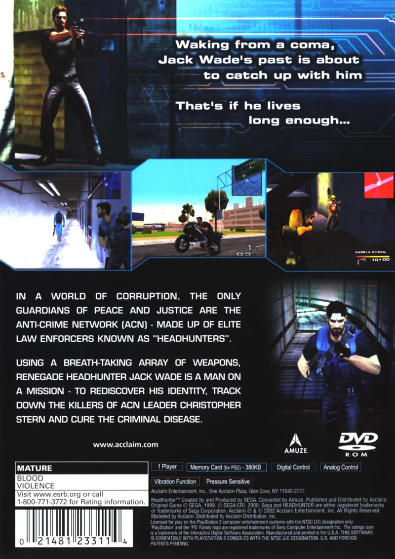 Headhunter box back