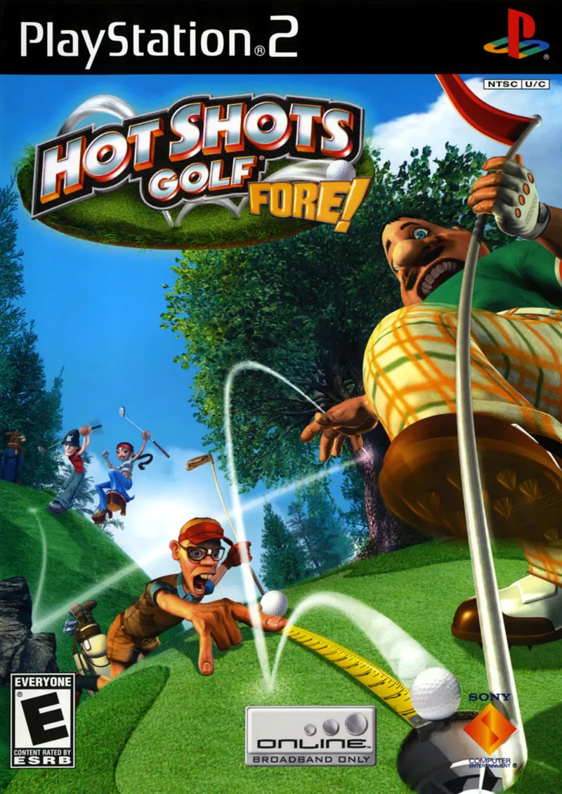Backdrop artwork for Hot ShotsGolf: Fore!