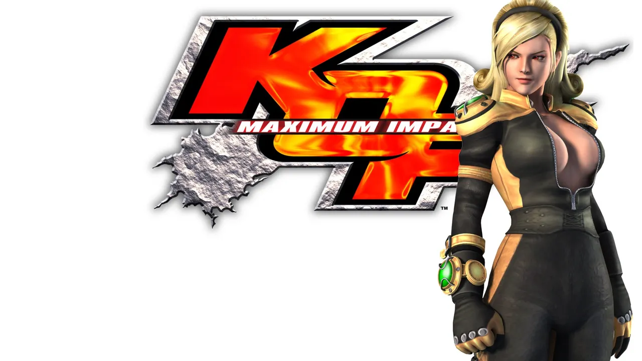 Backdrop artwork for The King of Fighters: Maximum Impact