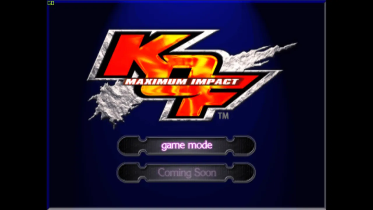 The King of Fighters: Maximum Impact screenshot