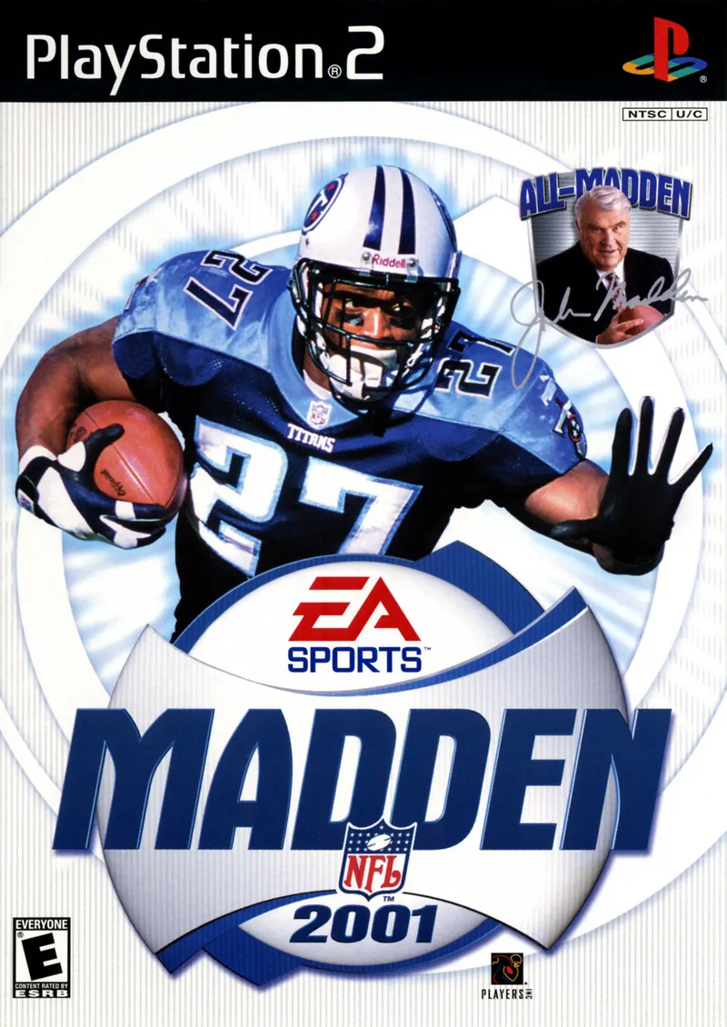Madden NFL 2001 box art