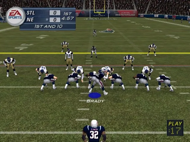 Backdrop artwork for Madden NFL 2003