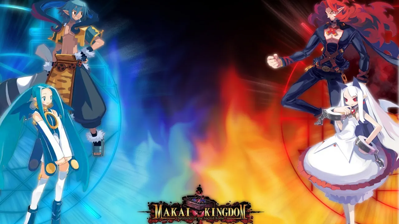 Backdrop artwork for Makai Kingdom: Chronicles of the Sacred Tome