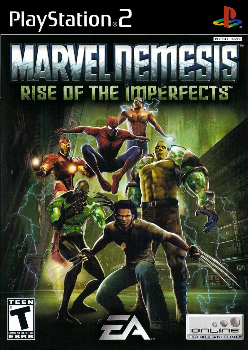 Marvel Nemesis: Rise of the Imperfects box art