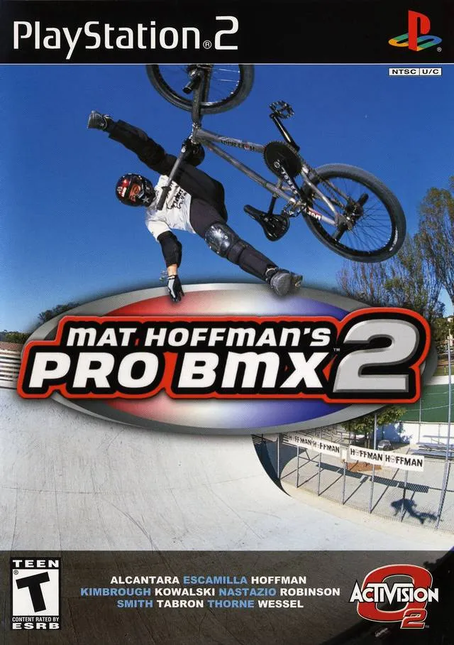 Mat Hoffman's Pro BMX 2 box art
