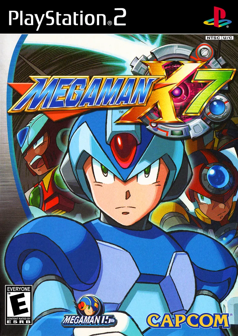 Mega Man X7 box art