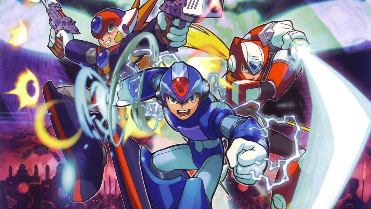 Backdrop artwork for Mega Man X8