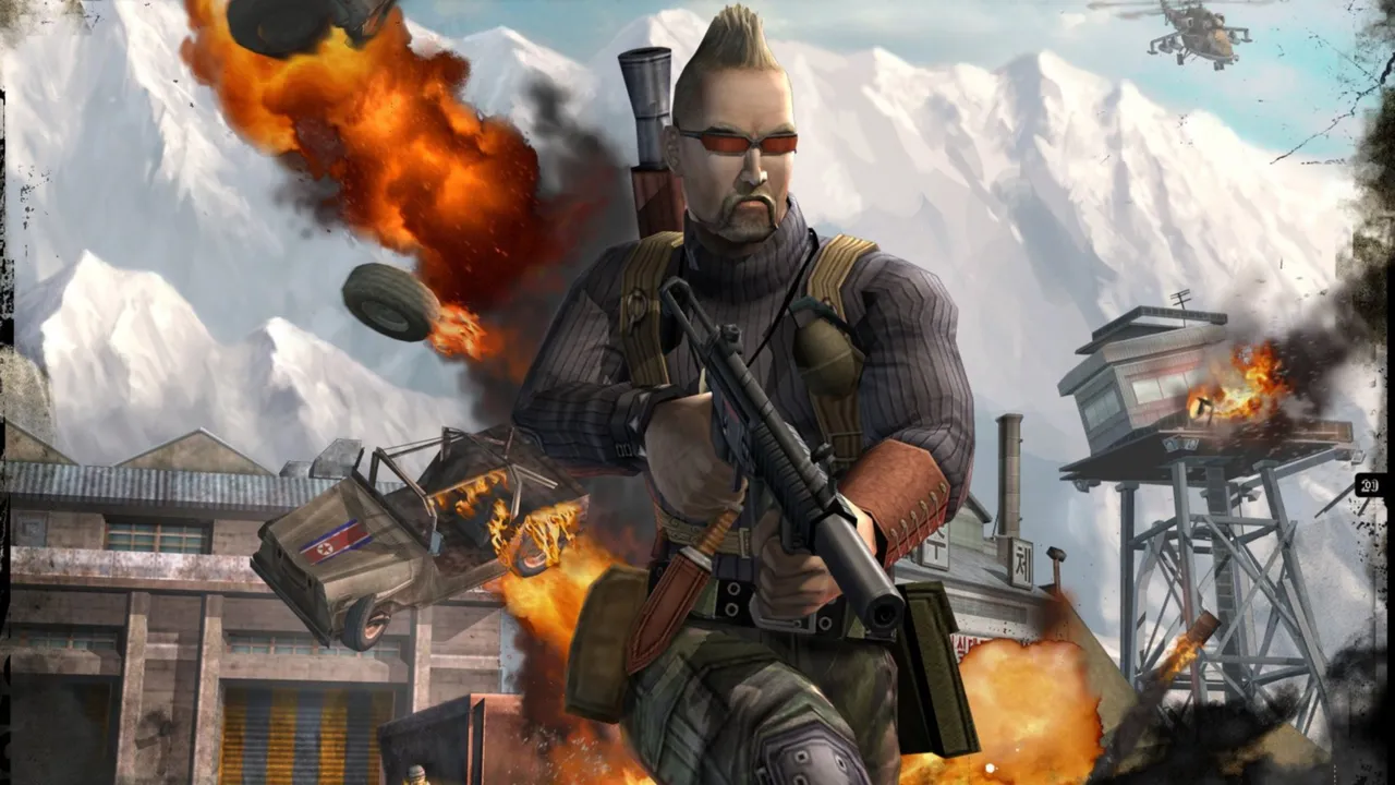 Backdrop artwork for Mercenaries: Playground of Destruction