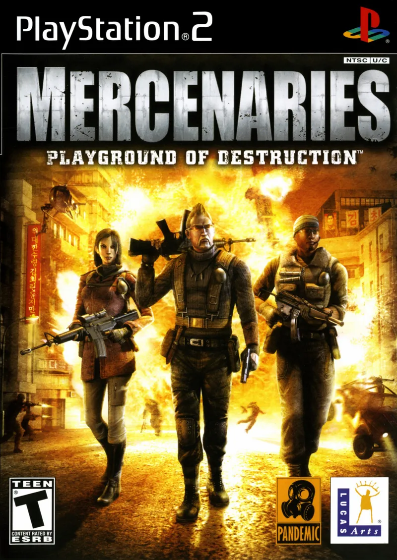 Mercenaries: Playground of Destruction box art