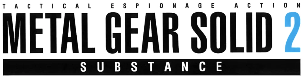 Metal Gear Solid 2: Substance logo
