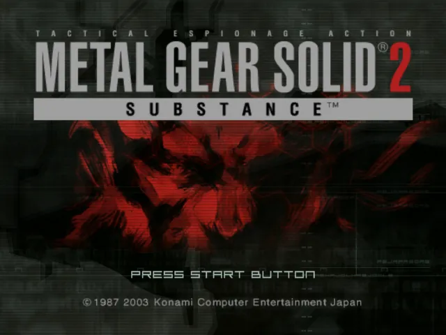Metal Gear Solid 2: Substance screenshot