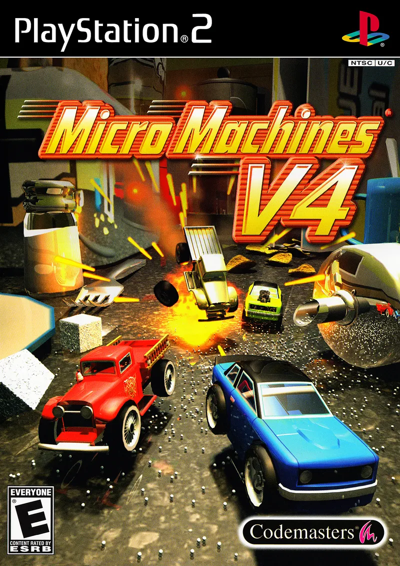 Micro Machines V4 box art