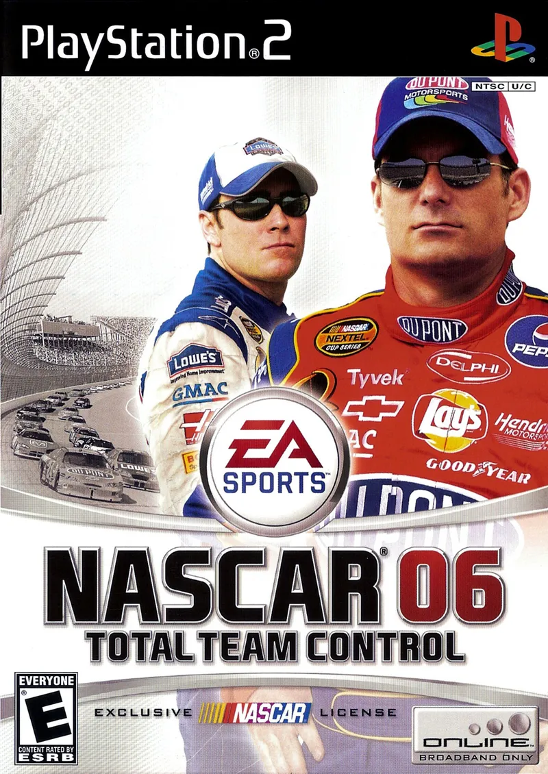 Backdrop artwork for NASCAR 06: Total Team Control