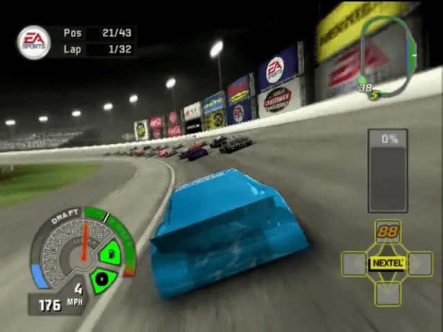 Backdrop artwork for NASCAR 07