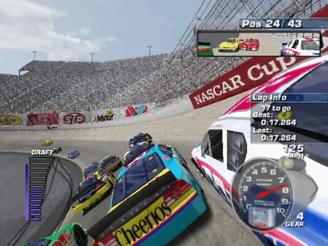 Backdrop artwork for NASCAR: Dirt to Daytona