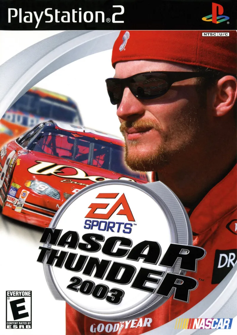 NASCAR Thunder 2003 box art