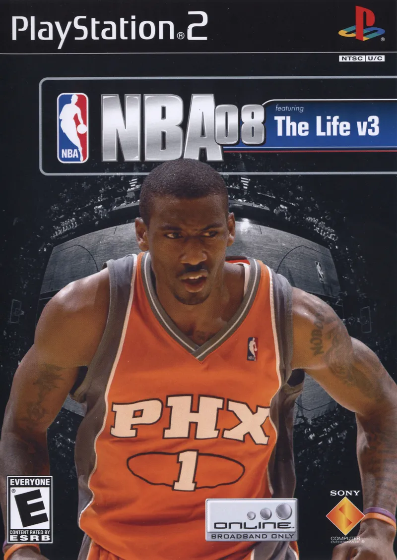 NBA 08 box art