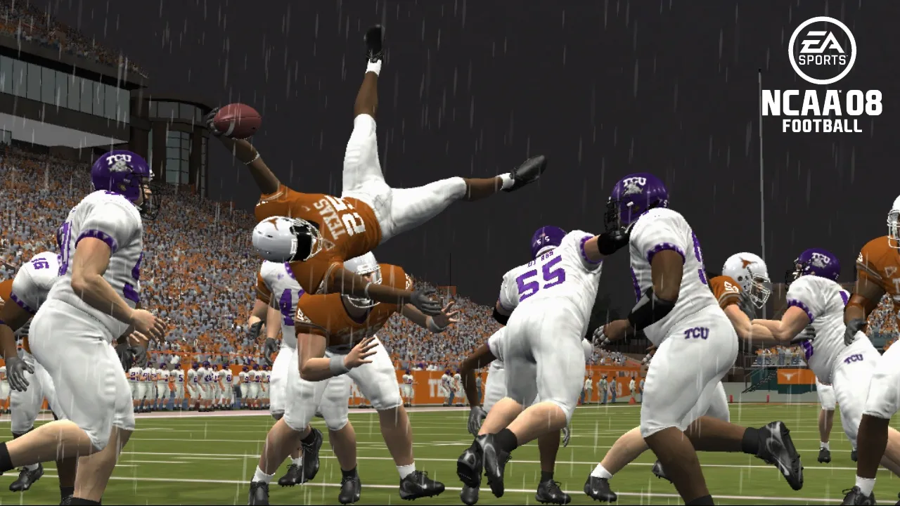 Backdrop artwork for NCAA Football 08