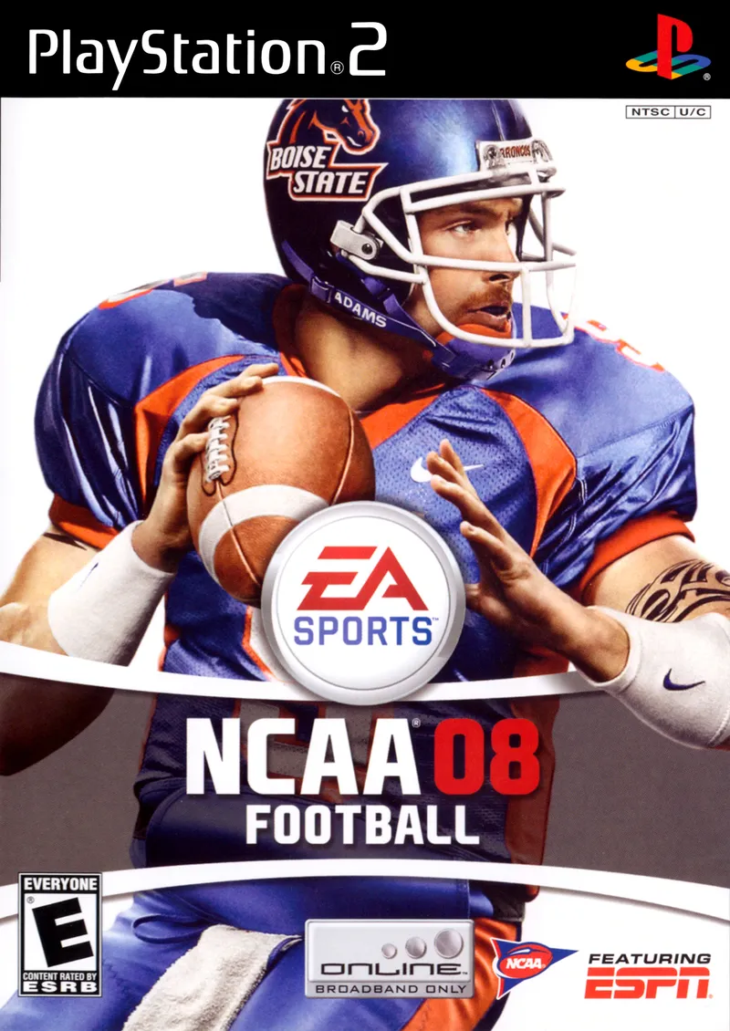 NCAA Football 08 box art