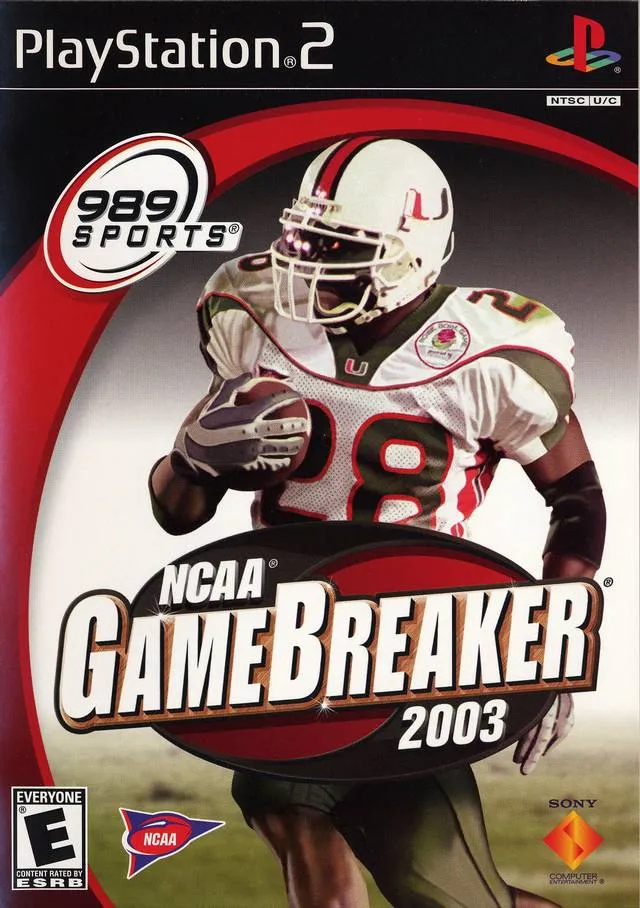 Backdrop artwork for NCAA Gamebreaker 2003