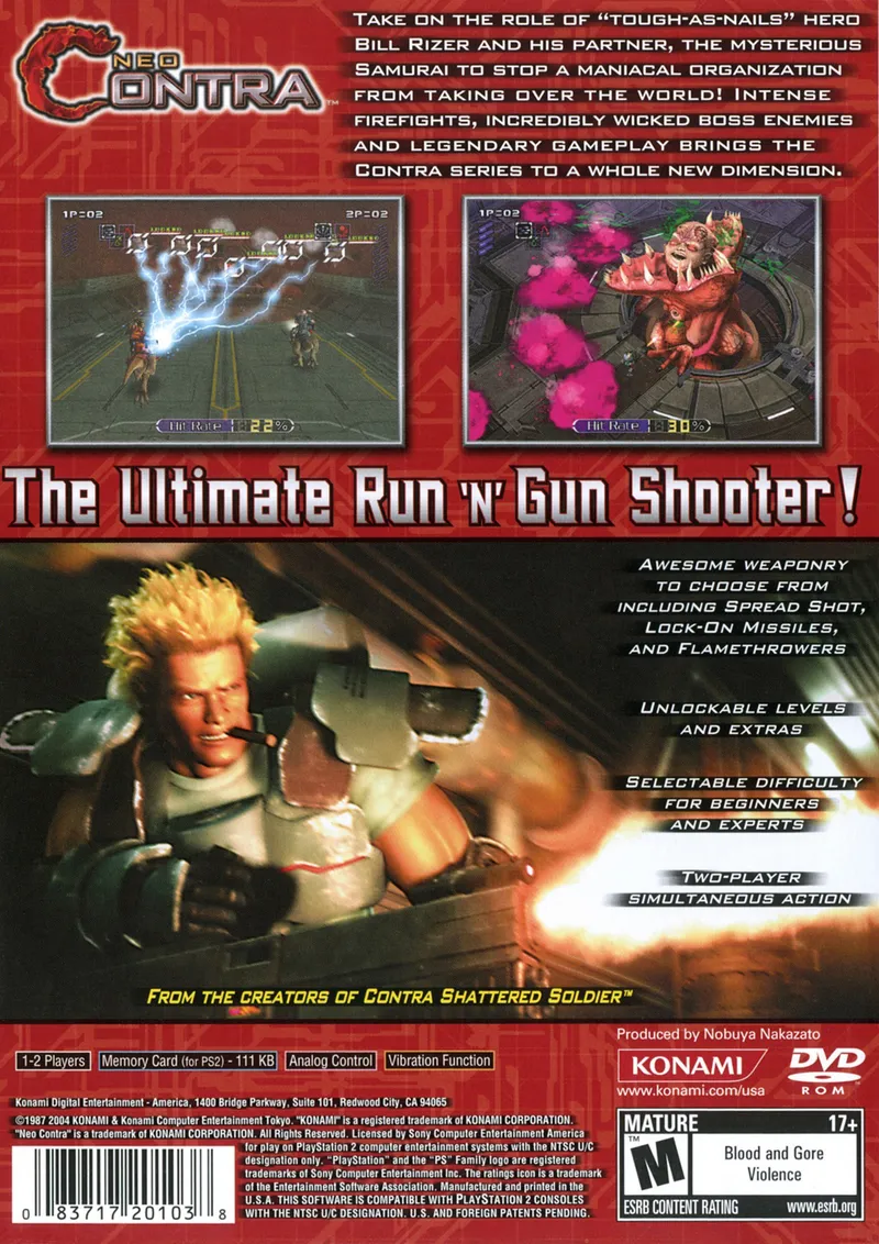 Neo Contra box back